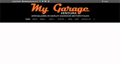 Desktop Screenshot of mygarageventura.com